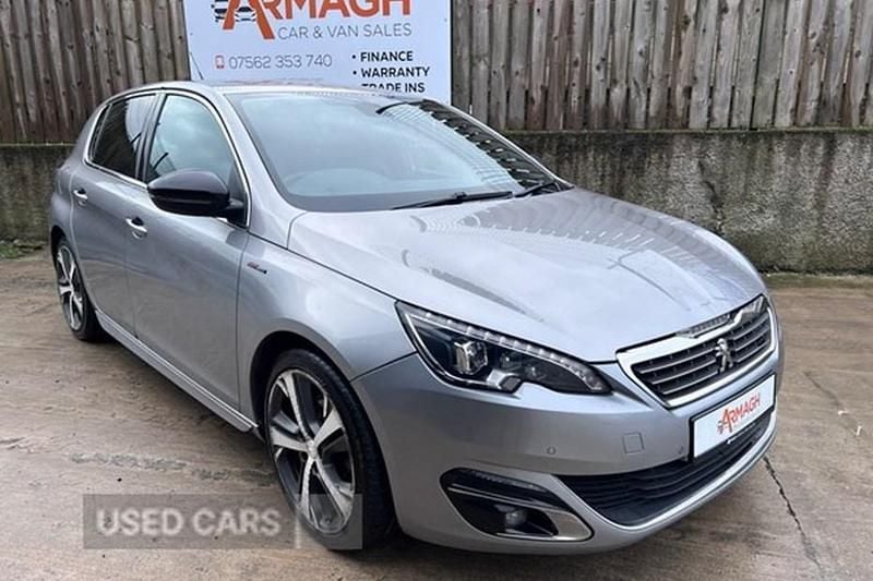 Used Peugeot 308 GT-line 150 HP (110 kW) 2015 Grey Hatchback