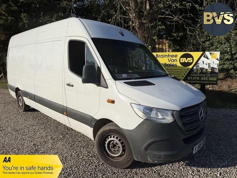 Used Mercedes Sprinter 114 HP (83 kW) 2019 White Van