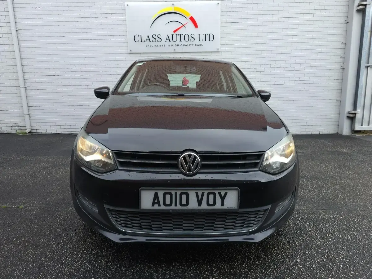 Used VW Polo SEL 90 HP (66 kW) 2010 Black Hatchback