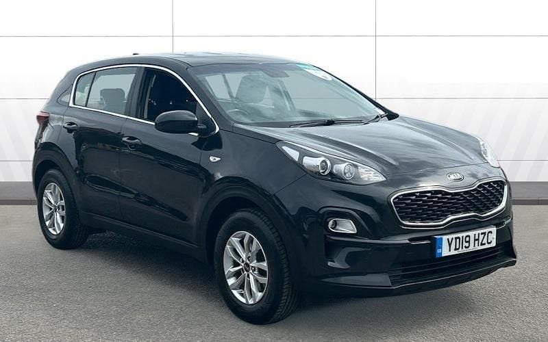 Usado Kia Sportage 177 HP (130 kW) 2019 Preto SUV