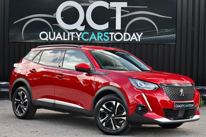 Red Used 2021 Peugeot 2008 Allure Premium SUV | £12,950 (Fair price) - Image 1/4