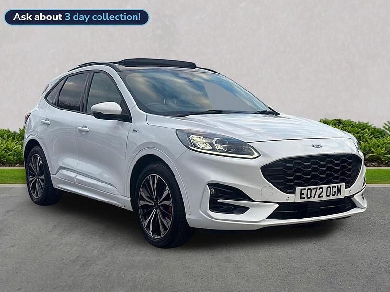 White Used 2022 Ford Kuga ST-Line X SUV | £19,499 (A bit pricey) - Image 1/4