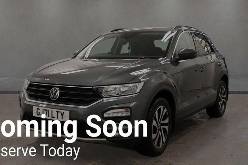 Grey Used 2021 VW T-Roc Active SUV | £11,495 - Image 1/1