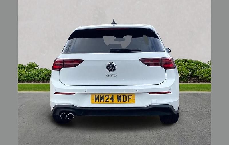 Used VW Golf VIII GTD 200 HP (147 kW) 2024 White Hatchback