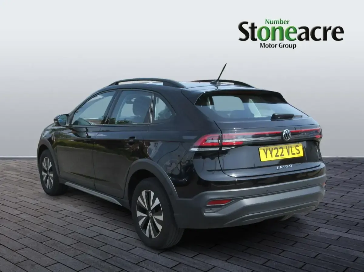 Usado VW Taigo Life 95 HP (69 kW) 2022 Preto SUV