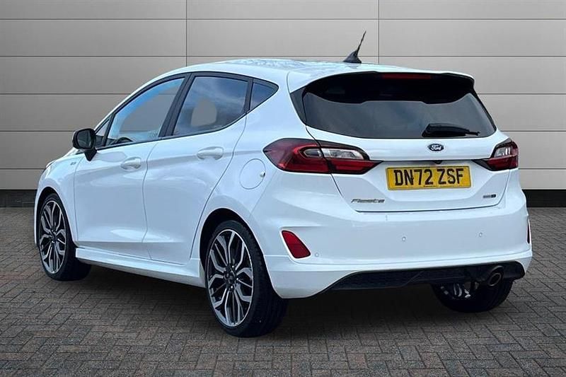 Used Ford Fiesta ST-Line X 125 HP (91 kW) 2023 Frozen white Hatchback