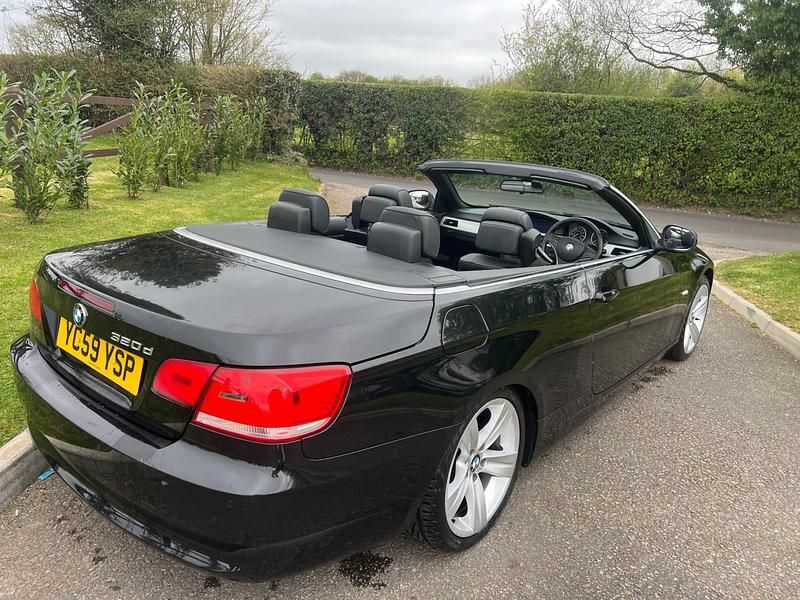 Used BMW 320 Cabriolet 177 HP (130 kW) 2009 Black Cabriolet