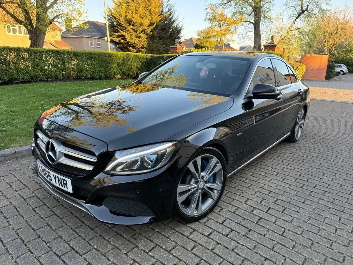 Used Mercedes C350e Premium 2016 Black Sedan