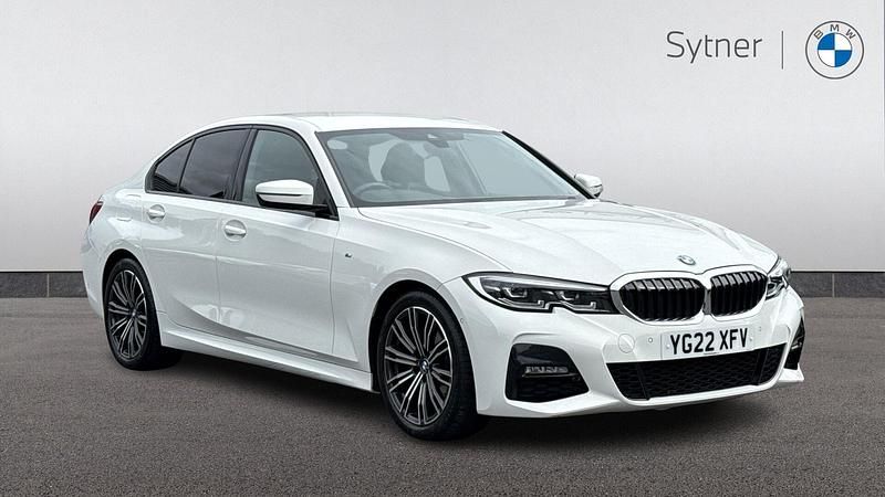 Alpine white Used 2022 BMW 320 M Sport Sedan | £25,950 (Fair price) - Image 1/4