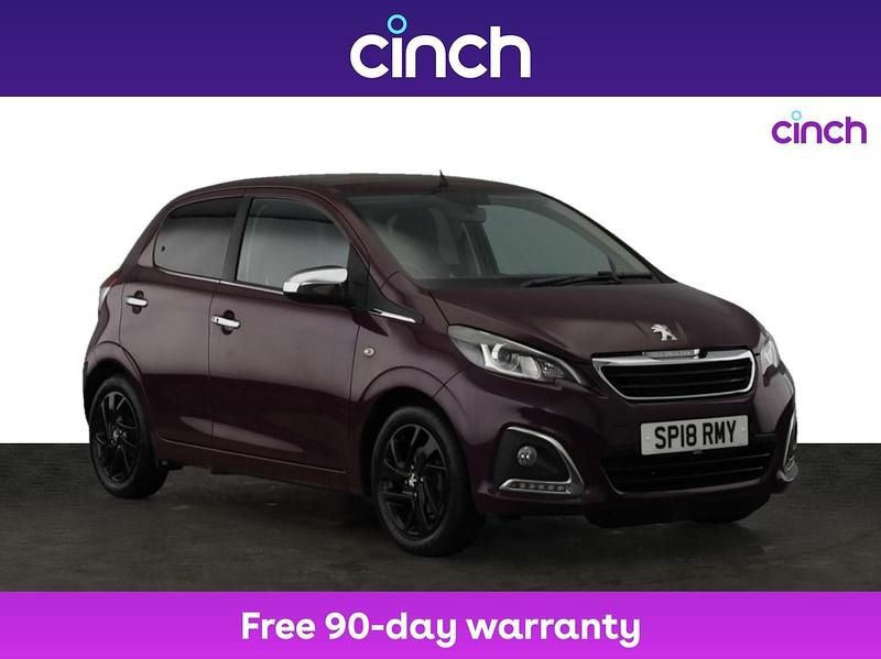 Purple Used 2018 Peugeot 108 Allure Hatchback | £6,849 (Fair price) - Image 1/3