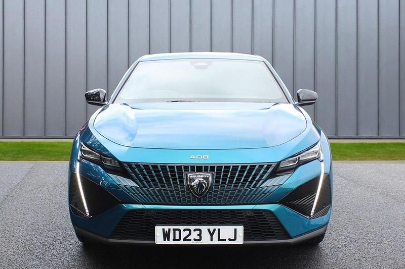 Blue Used 2023 Peugeot 408 GT Sedan | £20,989 (Fair price) - Image 1/4