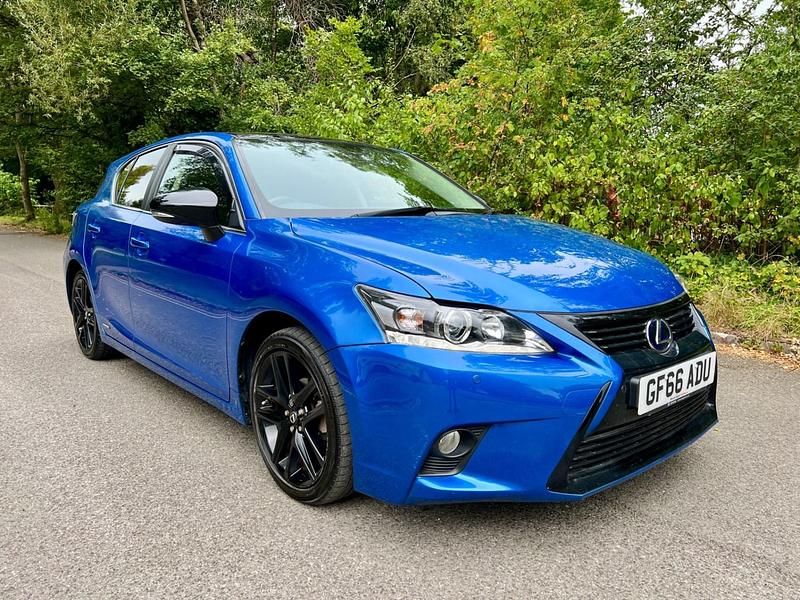 Blue Used 2016 Lexus CT200h Sport Line Hatchback | £12,995 (Fair price) - Image 1/4