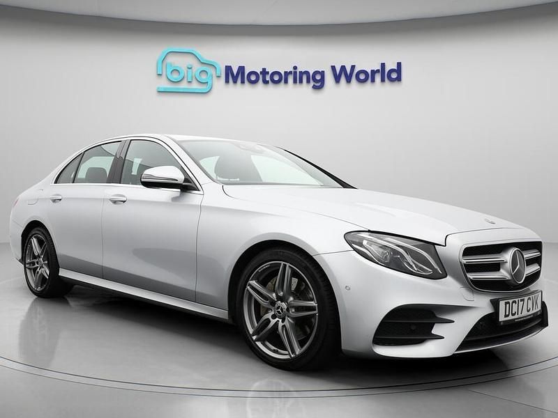 Silver Used 2017 Mercedes E220 AMG line Sedan | £17,000 (Good price) - Image 1/4