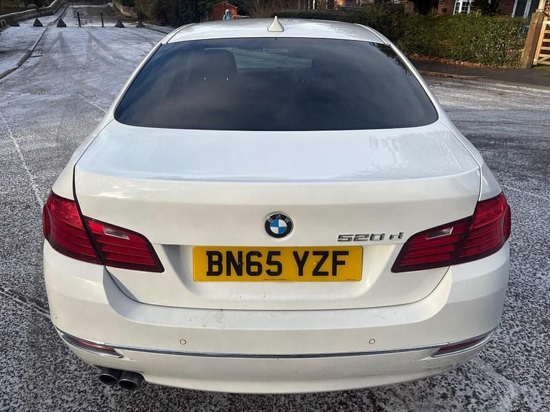 Used BMW 520 Luxury Line 190 HP (139 kW) 2015 White Sedan