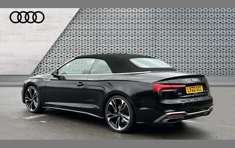 Used Audi A5 Cabriolet Comfort 200 HP (147 kW) 2022 Black Cabriolet