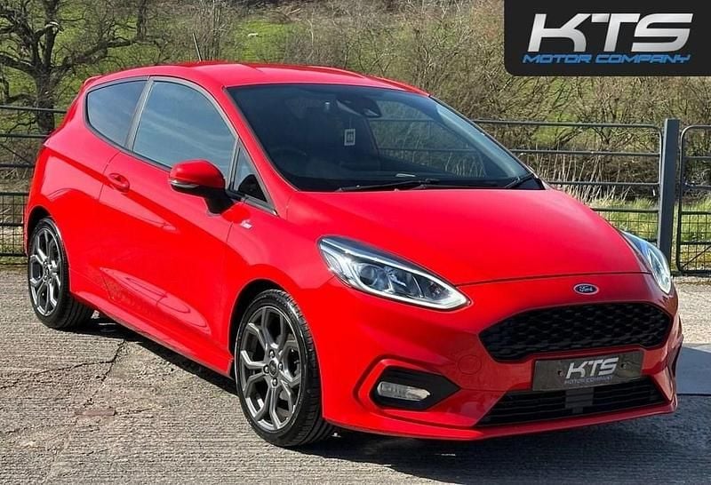 Used Ford Fiesta ST-Line X 120 HP (88 kW) 2018 Red Hatchback