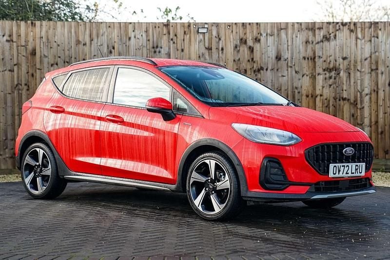 Red Used 2023 Ford Fiesta Active Hatchback | £7,395 (Good price) - Image 1/4