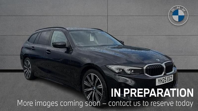 Black Used 2025 BMW 320 Sport Line Estate | £31,395 (Fair price) - Image 1/4