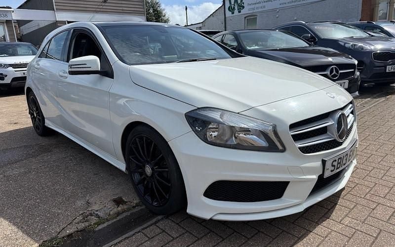 Used Mercedes A220 AMG 170 HP (125 kW) 2013 White Hatchback