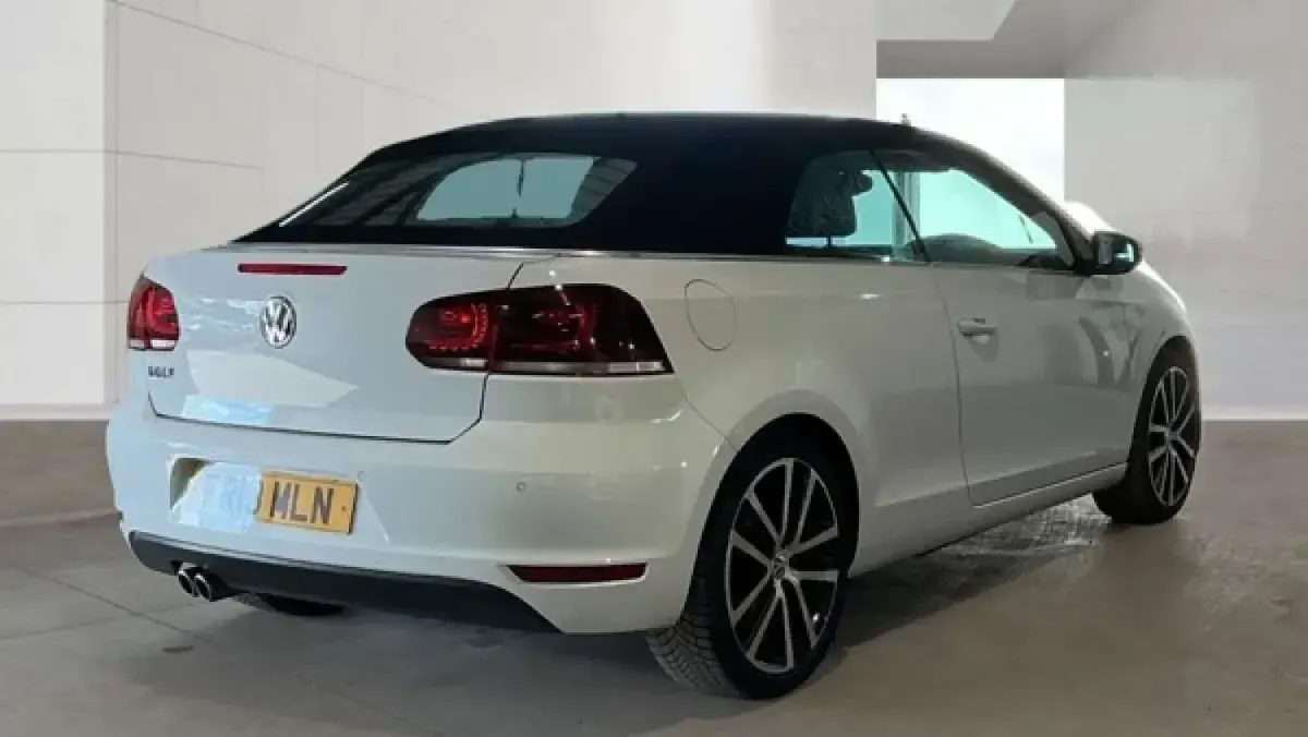 Used VW Golf Cabriolet GT 140 HP (102 kW) 2013 White Cabriolet