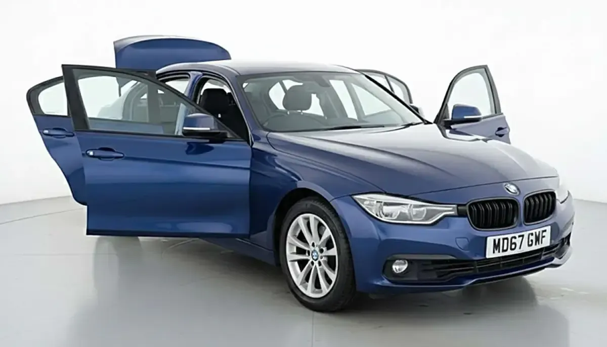 Used BMW 320 Impressive 2018 Blue Sedan