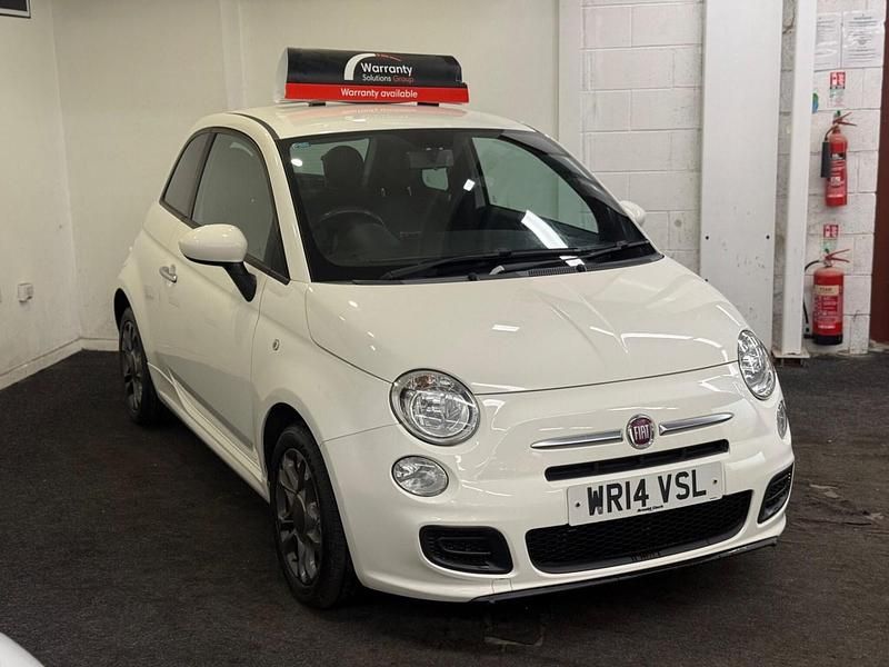 Used Fiat 500 S 69 HP (50 kW) 2014 White Hatchback