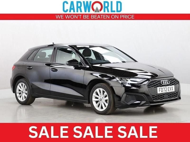Black Used 2023 Audi A3 Sportback Advanced Hatchback | £15,924 (Super price) - Image 1/3