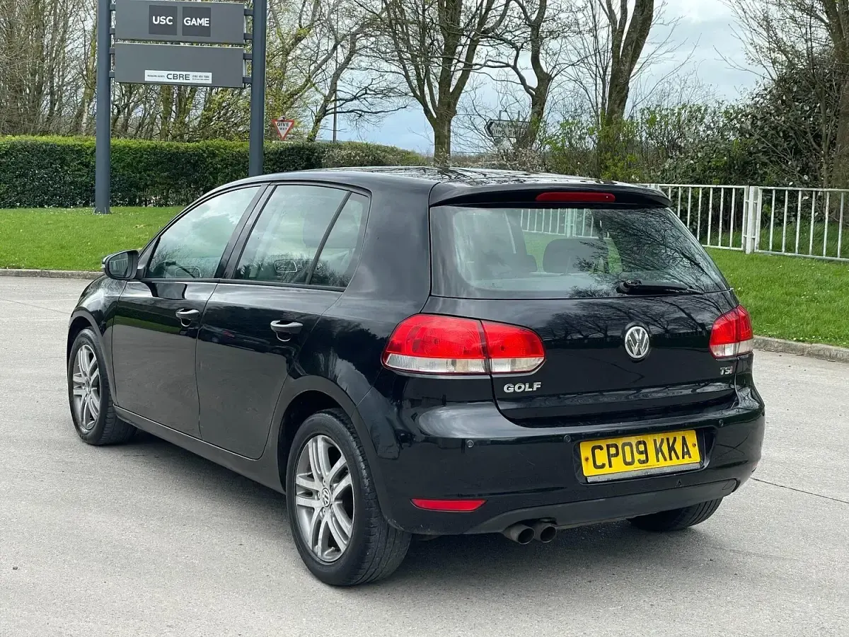 Used VW Golf VI SE 2009 Black Hatchback