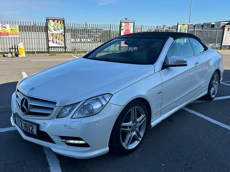 Used Mercedes E250 2012 White Cabriolet