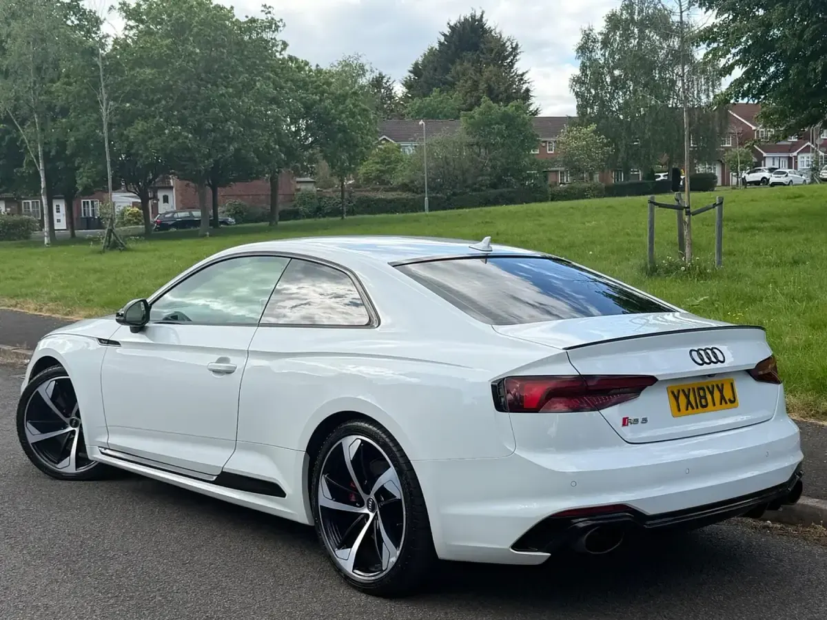Used Audi RS5 Design 450 HP (330 kW) 2018 White Coupe