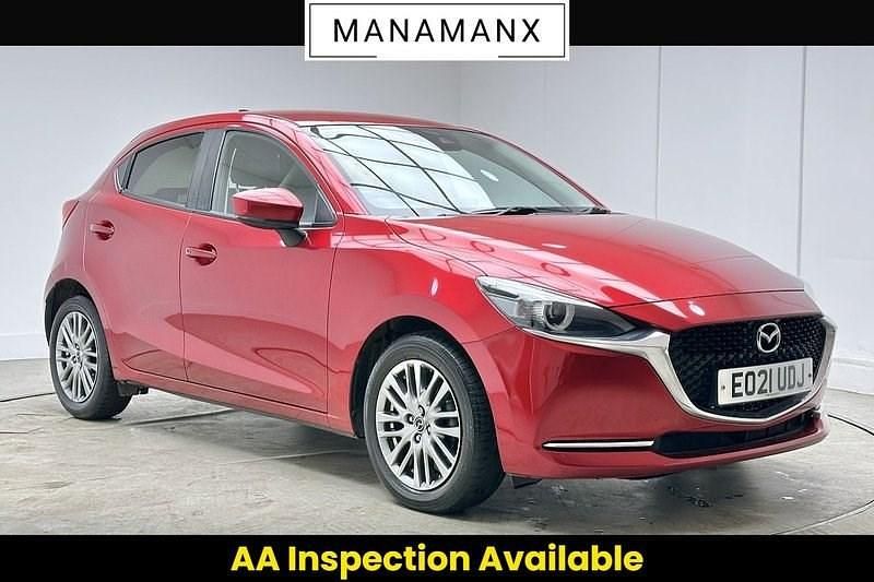 Usado Mazda 2 Inclusive 2021 Vermelho Citadino
