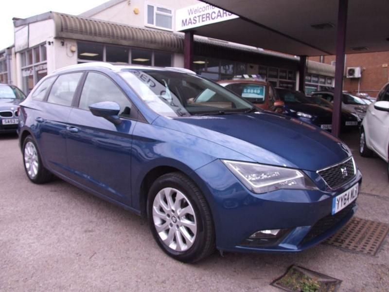 Blue Used 2014 Seat Leon Sport Estate | £6,895 (Fair price) - Image 1/4