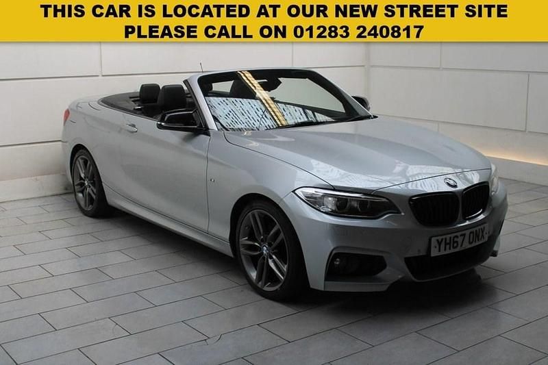Silver Used 2017 BMW 220 M Sport Cabriolet | £12,750 (Fair price) - Image 1/4