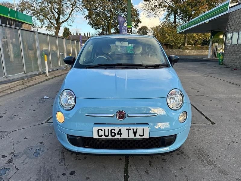 Used Fiat 500 Pop 69 HP (50 kW) 2015 Blue Hatchback