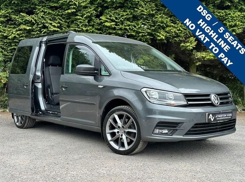 Grey Used 2017 VW Caddy Maxi MPV | £19,990 (Expensive) - Image 1/4