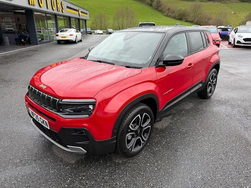 New Jeep Avenger Summit 100 HP (73 kW) 2025 Red SUV