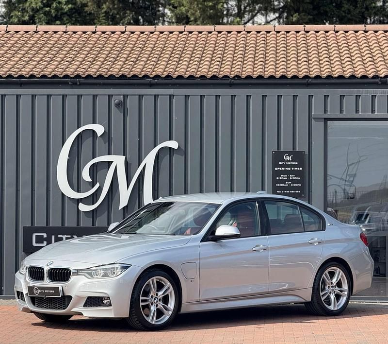 Silver Used 2017 BMW 330e M Sport Sedan | £11,490 (Fair price) - Image 1/4