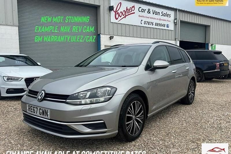 Used VW Golf VII SE 115 HP (84 kW) 2017 Silver Estate