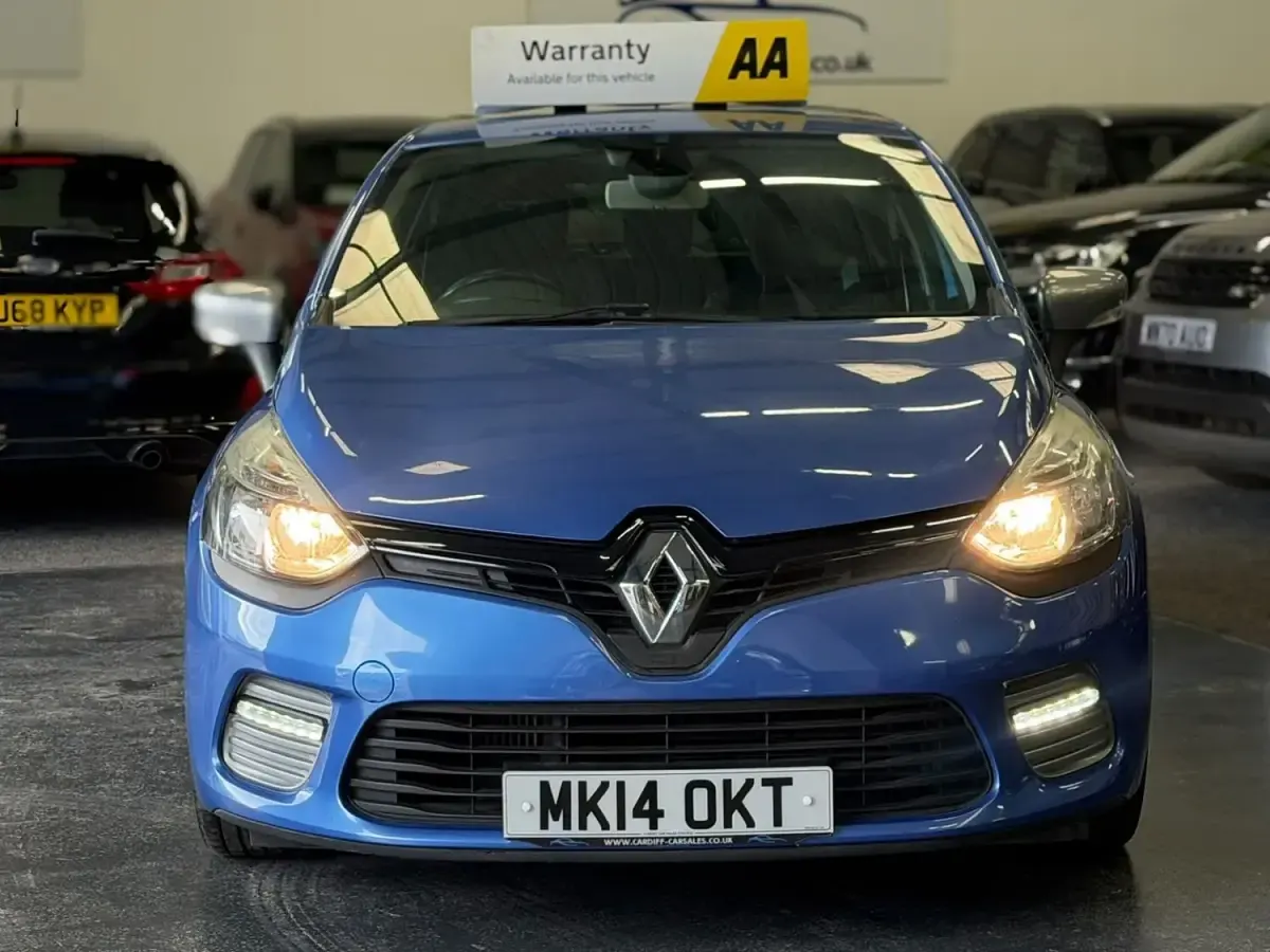 Used Renault Clio GT-Line 120 HP (88 kW) 2014 Blue Hatchback