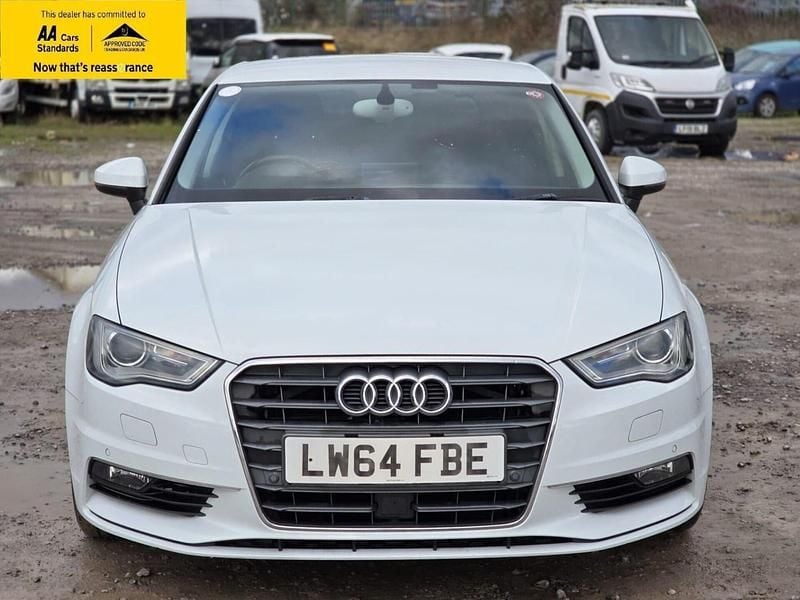 Used Audi A3 S-Line 150 HP (110 kW) 2014 White Sedan