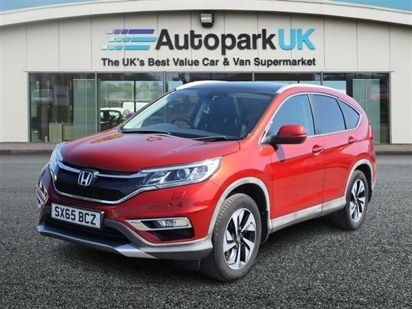 Red Used 2016 Honda CR-V EX SUV | £12,795 (Fair price) - Image 1/1