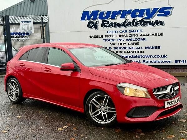 Red Used 2017 Mercedes A200 AMG line Hatchback | £11,495 (Fair price) - Image 1/4