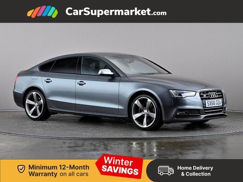 Grey Used 2016 Audi A5 Black Edition Hatchback | £18,197 (Good price) - Image 1/3