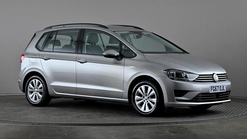Used VW Golf Sportsvan SE 125 HP (91 kW) 2017 Silver MPV
