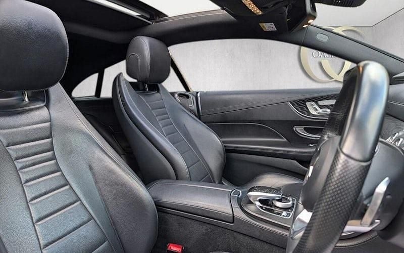 Used Mercedes E400 AMG line 333 HP (244 kW) 2017 White Coupe