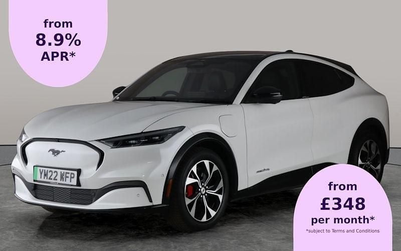 White Used 2021 Ford Mustang Mach-E Standard Range SUV | £23,583 (Fair price) - Image 1/2