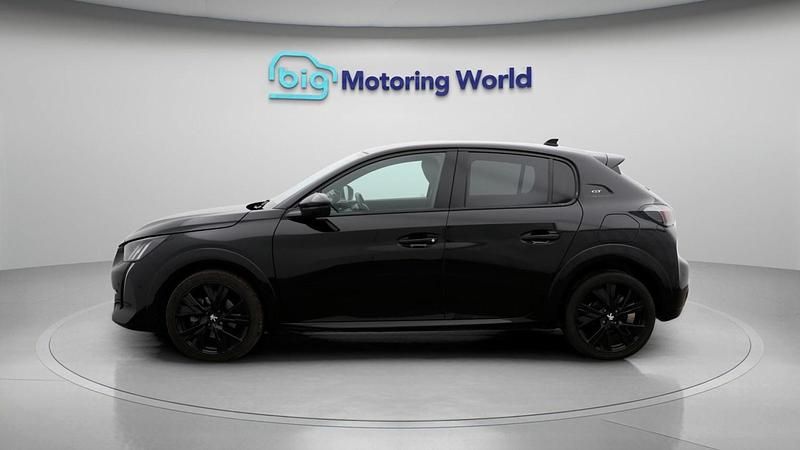 Used Peugeot 208 GT 102 HP (75 kW) 2022 Black Hatchback