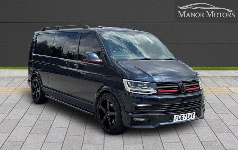 Blue Used 2017 VW T6 Highline Van | £20,995 - Image 1/4