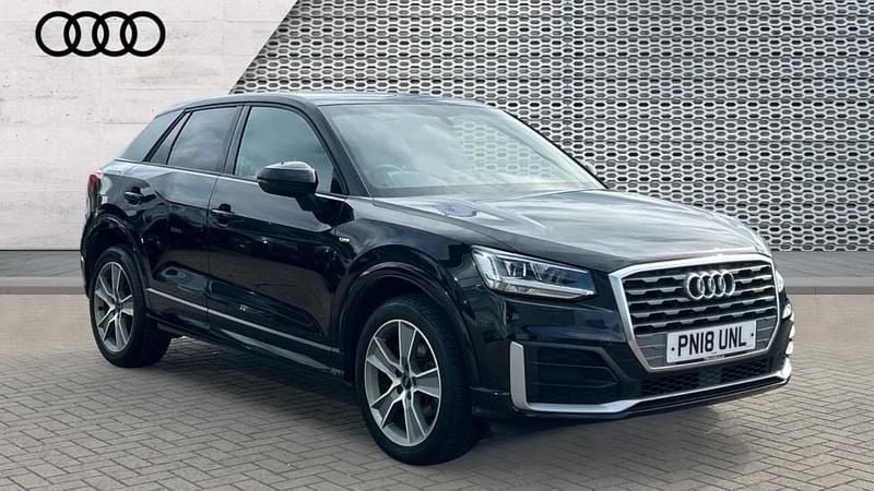 Used Audi Q2 S-Line 116 HP (85 kW) 2018 Black SUV