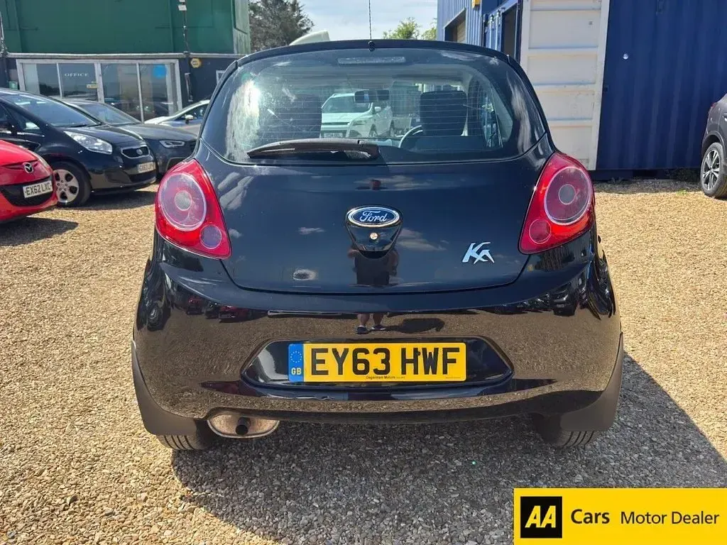 Used Ford Ka S 69 HP (50 kW) 2013 Black Hatchback
